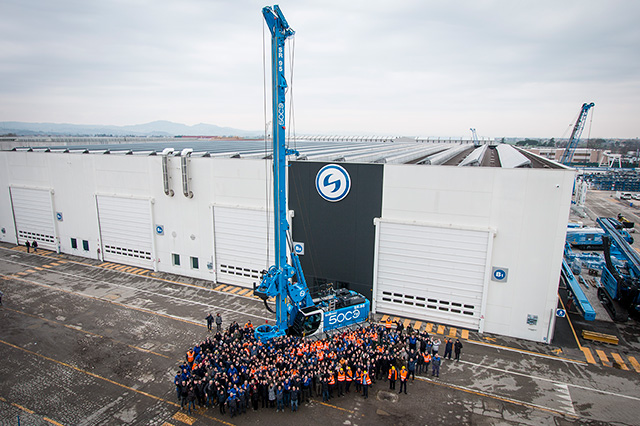 A MILESTONE FOR SOILMEC: THE PRODUCTION OF THE 5,000th LARGE DIAMETER PILES MACHINE | News Trevi Group English site 1