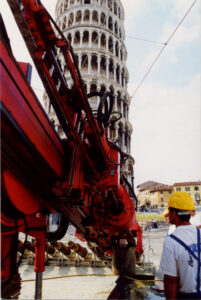 RESTORATION OF THE LEANING TOWER OF PISA, ITALY