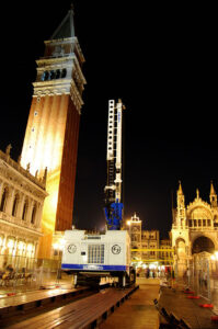 RESTAURO DEL CAMPANILE DI SAN MARCO, VENEZIA