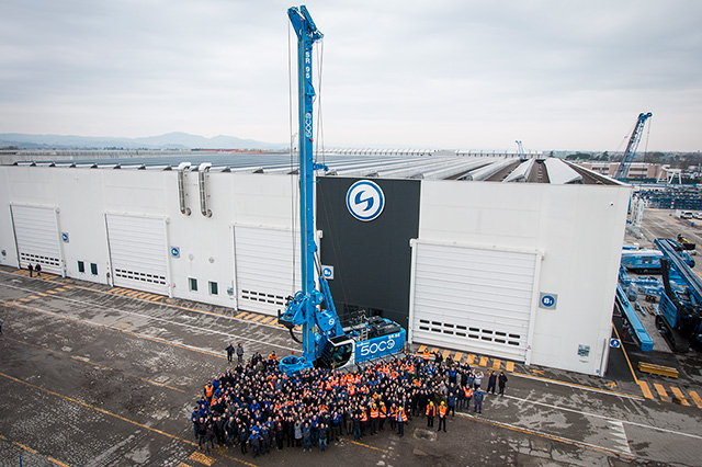 UN GRANDE TRAGUARDO PER SOILMEC: PRODOTTA LA 5000ma MACCHINA PER PALI DI GRANDE DIAMETRO | News Trevi Group Italia 1