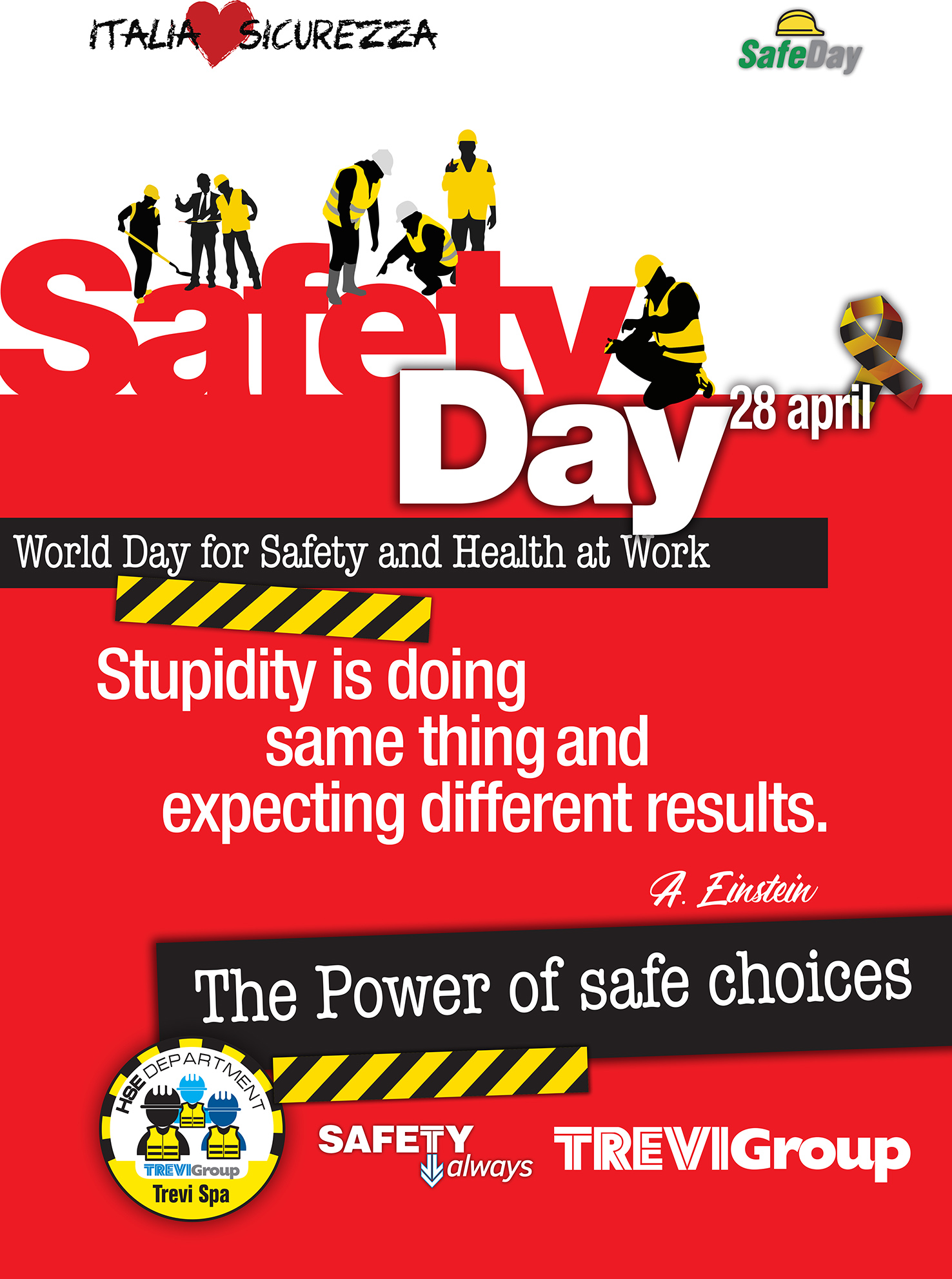 WORLD DAY FOR SAFETY AND HEALTH AT WORK News Trevi Group English site